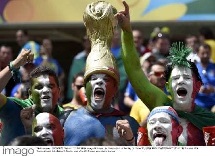 An Italy s fan in Recife, on June 20, 2014 