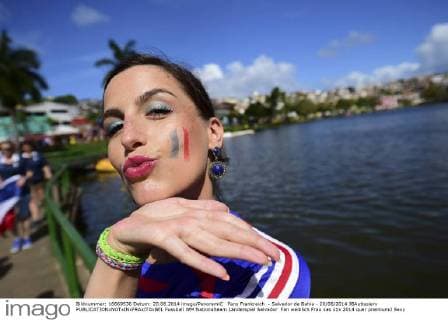 Fans Frankreich - Salvador de Bahia - 20 06 2014 JBAutissierx 