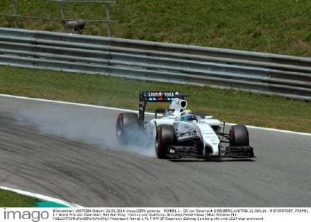 FORMEL 1 - GP von Österreich SPIELBERG,AUSTRIA,21.JUN.14 - MOTORSPORT, FORMEL 1 - Grand Prix von Österreich, Red Bull Ring, Training und Qualifying. Bild zeigt Felipe Massa (BRA Williams F1). 
