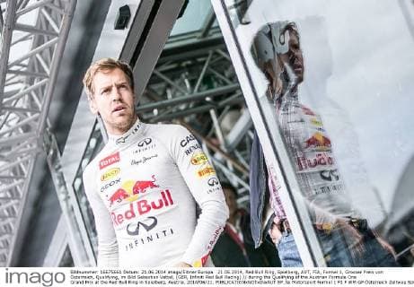 21.06.2014, Red Bull Ring, Spielberg, AUT, FIA, Formel 1, Grosser Preis von Österreich, Qualifying, im Bild Sebastian Vettel, (GER, Infiniti Red Bull Racing) during the Qualifying of the Austrian Formula One Grand Prix at the Red Bull Ring in Spielberg, Austria, 2014 06 21, EP_fei