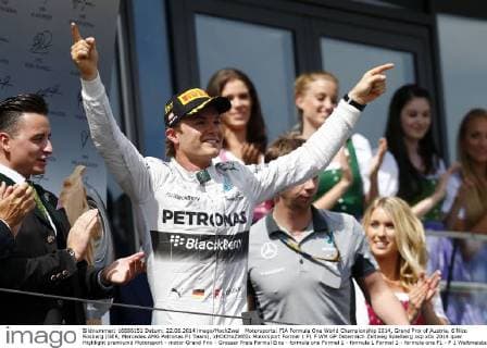 Motorsports: FIA Formula One World Championship 2014, Grand Prix of Austria, 6 Nico Rosberg (GER, Mercedes AMG Petronas F1 Team), xHOCHxZWEIx