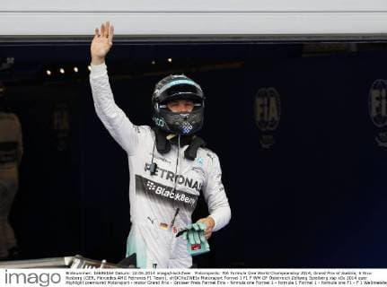 Motorsports: FIA Formula One World Championship 2014, Grand Prix of Austria, 6 Nico Rosberg (GER, Mercedes AMG Petronas F1 Team), xHOCHxZWEIx