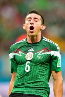 RECIFE, BRASIL - JUNIO 23: Hector Herrera, de Mexico, (Foto: FranciscoxEstrada JAM MEDIA) 