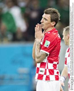 Recife, 23.06.2014, Arena Pernambuco Mario Mandzukic (Kroatien) enttäuscht Kroatien - Mexiko mm