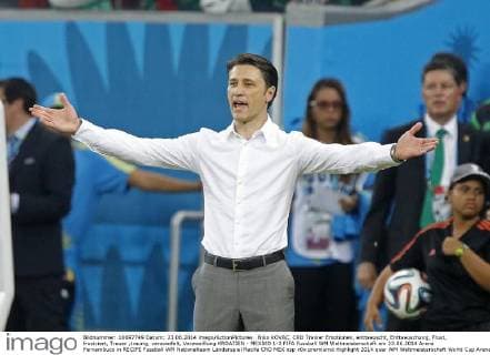 Niko KOVAC, CRO Trainer Emotionen, enttaeuscht, Enttaeuschung, Frust, frustriert, Trauer ,traurig, verzweifelt, Verzweiflung KROATIEN - MEXIKO 1-3 FIFA Fussball WM Weltmeisterschaft am 23.06.2014 Arena Pernambuco in RECIFE