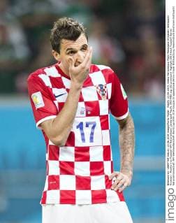 Recife, 23.06.2014, Arena Pernambuco Mario Mandzukic (Kroatien) enttäuscht Kroatien - Mexiko mm