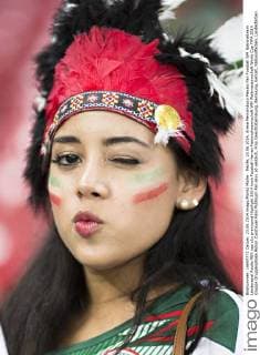 Recife, 23.06.2014, Arena Pernambuco Mexiko Fan