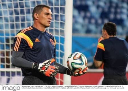 Farid MONDRAGON - Training Kolumbien - Arena Pantanal. CUIABA MT 23 06 2014. ( x(3962)xDuduxMacedox xFotoarenax  (25156)