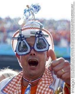 fan of Holland during the FIFA World Cup match between The Netherlands on June 23, 2014 at Arena de Sao Paulo in Sao Paulo - FIFA World Cup 2014 2013 2014 xVIxxIVx 2397054