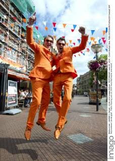 ROTTERDAM, June 23, 2014 - Dutch football fans 
