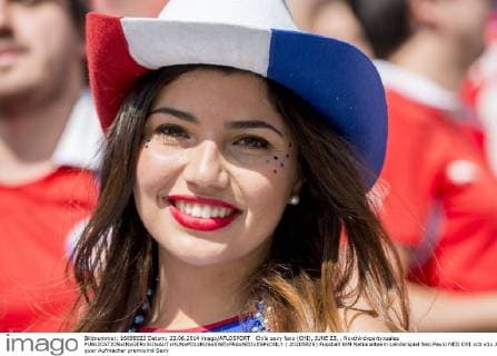 Chile sexy fans (CHI), JUNE 23, . Noxthirdxpartyxsales  ( 20205826)