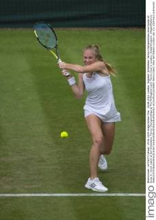 24.06.2014. London, England. Wimbledon Tennis Championships Julia Glusko of Israe in round match at the Wimbledon Tennis Championships at The All England Lawn Tennis Club in London, United Kingdom. xNigelxWaldronx  ActionPlus11535883