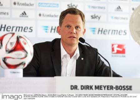 DR. DIRK MEYER-BOSSE PRESSEKONFERENZ ZUR VORSTELLUNG DER BUNDESLIGASPIELPLAENE 2014 15 