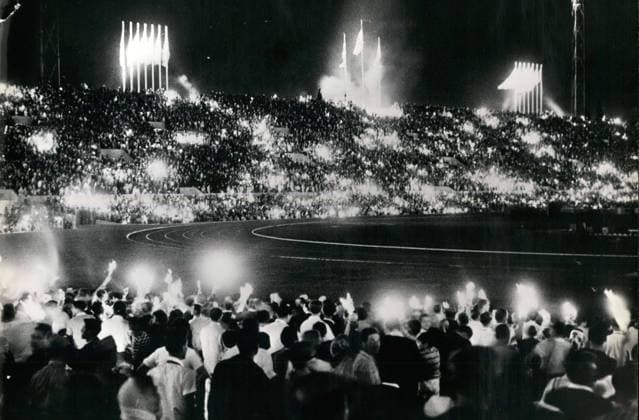 Sep. 12, 1960 - Closing Ceremony of the Rome Olympic Games  - ZUMAk09
