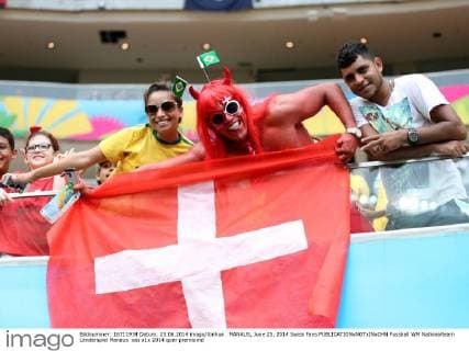 MANAUS, June 25, 2014 Swiss Fans 
