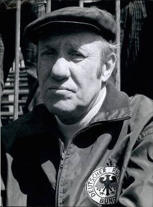 Sep. 09, 1975 - German football-coach Helmut Schön 60 years old.: On September 15th, 1975 Helmut Schön (Helmut Schön - our picture) can celebrate his 60 birthday. Helmut Schön, born in Dresden (now German democratic republic) and now living in Weisbaden, has been very excellent football player himself and member of the German national-team. Over a long time he was the assistant of the former German soccer-coach Sepp Herberger, but when Herberger resigned in 1964, Schön got this job. The greatest success he could get with his team during the past ten years were: Vice-World-Championship 1966 in England, the 3. place at the World Championship 1970 in Mexico, the title of an European champion and, of course, winning the title of a world-champion in the last year in Munich Germany. - ZUMAk09