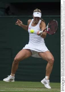 26.06.2014. London, England. Wimbledon Tennis Championships Angelique Kerber of Germany in action The All England Lawn Tennis Club in London, United Kingdom xNigelxWaldronx  ActionPlus11536826