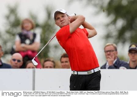 Maximilian Kiefer (GER) am Abschlag, Tee BMW International Open 2014, Golf, Tag 2, 27.06.2014, EP_CKT