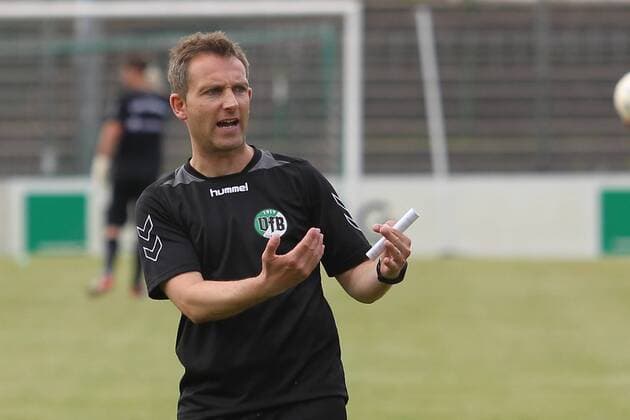 Sport, Fußball, Saison 2014 2015, Regionalliga Nord, Trainingsauftakt VfB Lübeck: Denny Skwierczynski (Trainer VfB Lübeck)