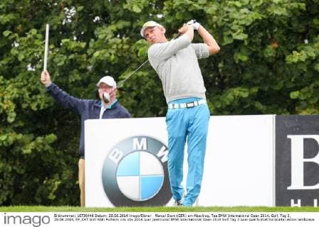 Marcel Siem (GER) am Abschlag, Tee BMW International Open 2014, Golf, Tag 3, 28.06.2014, EP_CKT