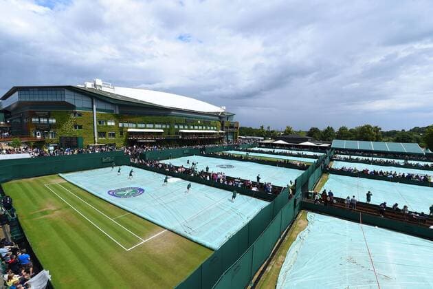 Regenwetter - Wimbledon 2014 TENNIS : Wimbledon 2014 - 28 06 2014 TennisMagazine 