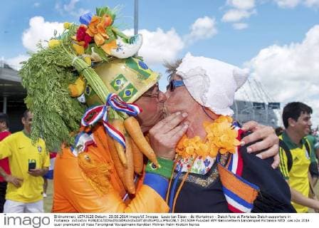 Louis ten Elzen - de Wortelman - Dutch fans at Fortaleza Dutch supporters in Fortaleza xVIxxIVx 2415069