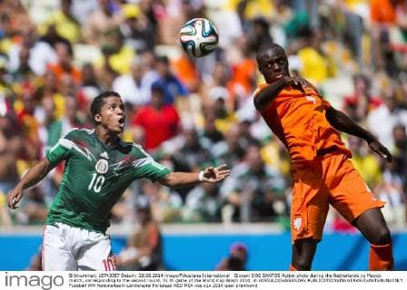 Giovani DOS SANTOS Action photo during the Netherlands vs Mexico match, corresponding to the second round, 51 th game of the World Cup Brazil 2014, in xOSVALDOxAGUILARx 