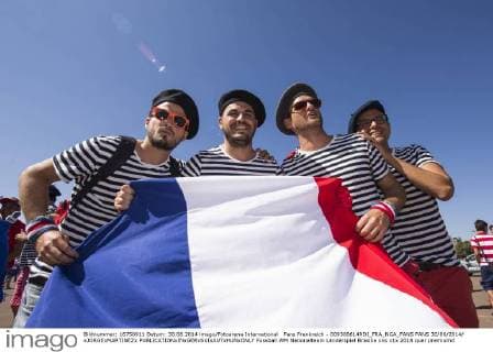Fans Frankreich - 009300614RDI_FRA_NGA_FANS FANS 30 06 2014 xJORGExMARTINEZx 