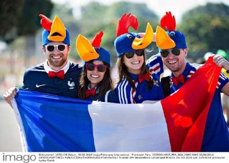 Frankreich Fans 033300614RDI_FRA_NGA_FANS FANS 30 06 2014 xJORGExMARTINEZx 