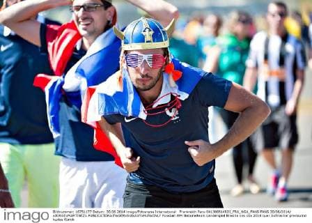 Frankreich Fans 041300614RDI_FRA_NGA_FANS FANS 30 06 2014 xJORGExMARTINEZx 
