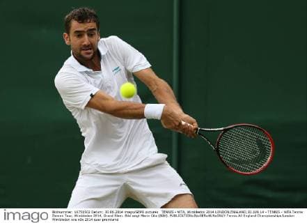 TENNIS - WTA, Wimbledon 2014 LONDON,ENGLAND,30.JUN.14 - TENNIS - WTA Tennis Damen Tour, Wimbledon 2014, Grand Slam. Bild zeigt Marin Cilic (BIH). 