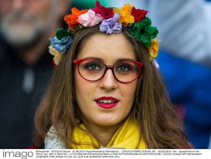 COPA2014 PORTO ALEGRE, RS - 30 06 2014: Fan, quarterfinal of the World Cup, held in Beira Rio ( x(725)xMarceloxMachadoxdexMelox x  (25236)