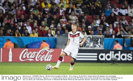 Porto Alegre, 30.06.2014, Estadio Beira-Rio Bastian Schweinsteiger (Deutschland) Deutschland - Algerien mm