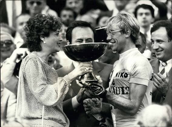Jul. 25, 1983 - Tour de France Winner: Laurent Fignon  - ZUMAk09
