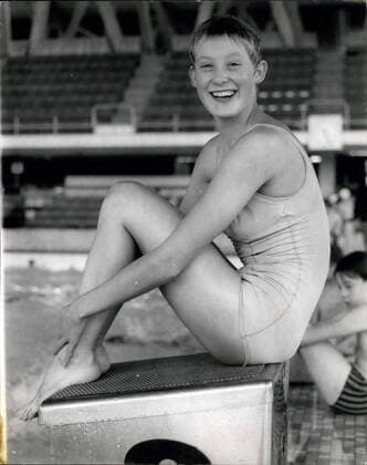Aug. 02, 1968 - Olympic certainty training.: 17-year old Chelsea girl, Sally Davison, the only British girl to have qualified for three Mexico City events, and an Olympic certainty - seen in between training, at the Crystal palace pool,  - ZUMAk09