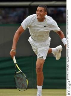 Nick Kyrgios on Court 1 