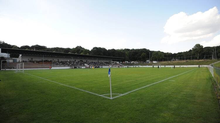 Fußball, Stadiongeschichte FSV Frankfurt 02.07.2014, xfux, Fussball Testspiel, 1.FC Saarbrücken - FSV Frankfurt, v.l. Sportplatz Amateure und Jugend 1.FC Saarbrücken