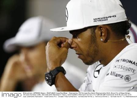 Motorsports: FIA Formula One World Championship 2014, Grand Prix of Great Britain, 44 Lewis Hamilton (GBR, Mercedes AMG Petronas F1 Team), xHOCHxZWEIx