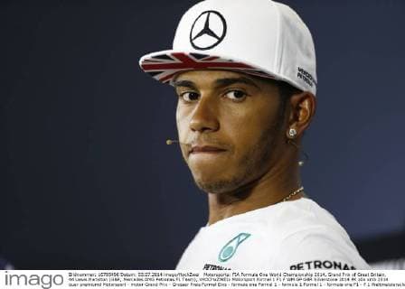 Motorsports: FIA Formula One World Championship 2014, Grand Prix of Great Britain, 44 Lewis Hamilton (GBR, Mercedes AMG Petronas F1 Team), xHOCHxZWEIx