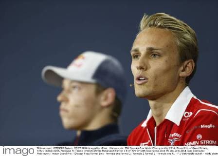 Motorsports: FIA Formula One World Championship 2014, Grand Prix of Great Britain, 4 Max Chilton (GBR, Marussia F1 Team), xHOCHxZWEIx