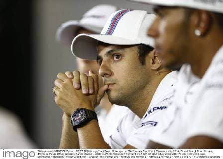 Motorsports: FIA Formula One World Championship 2014, Grand Prix of Great Britain, 19 Felipe Massa (BRA, Williams Martini Racing), xHOCHxZWEIx