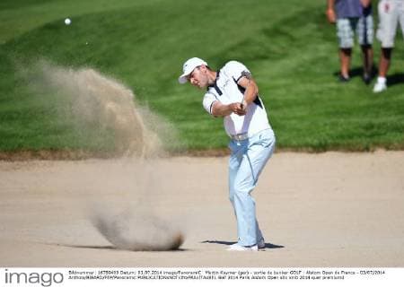 Martin Kaymer (ger) - sortie de bunker GOLF : Alstom Open de France - 03 07 2014 AnthonyBIBARD FEP Panoramic 