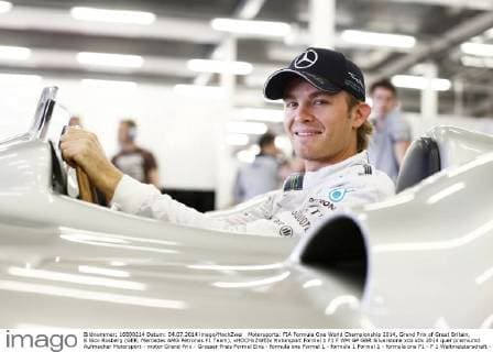 Motorsports: FIA Formula One World Championship 2014, Grand Prix of Great Britain, 6 Nico Rosberg (GER, Mercedes AMG Petronas F1 Team), xHOCHxZWEIx