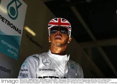 Motorsports: FIA Formula One World Championship 2014, Grand Prix of Great Britain, 44 Lewis Hamilton (GBR, Mercedes AMG Petronas F1 Team), xHOCHxZWEIx