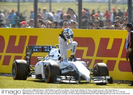 Susie Wolff, Williams F1 Team, Ausfall, formula 1 GP, Great Britain in Silverstone 04.07.2014 Photo:mspb Jerry Andre Susie Stoddart, formula 1 GP, Great Britain, RV RACING PRESS