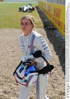 Susie Wolff, Williams F1 Team, Ausfall, formula 1 GP, Great Britain in Silverstone 04.07.2014 Photo:mspb Jerry Andre Susie Stoddart, formula 1 GP, Great Britain, RV RACING PRESS