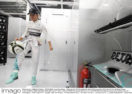 Motorsports: FIA Formula One World Championship 2014, Grand Prix of Great Britain, 6 Nico Rosberg (GER, Mercedes AMG Petronas F1 Team), xHOCHxZWEIx