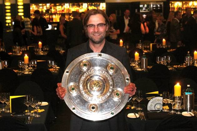 KLOPP Juergen Trainer Team Borussia Dortmund Deutscher Meister 2012 bei der Borussia Meisterfeier am 05.Mai 2012 in Dortmund 