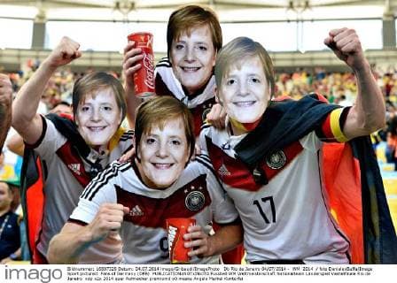 Db Rio de Janeiro 04 07 2014 - WM 2014 foto DanielexBuffa Image Sport pictured: Fans of Germany (DFB) 