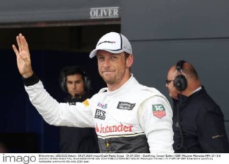 04.07.2014 - Qualifying, Jenson Button (GBR) McLaren Mercedes MP4-29 (3rd position) British Grand Prix, Silverstone 03-06 July 2014 
